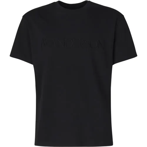 T-shirts and Polos with 98% Cotton , male, Sizes: XL, S, M, L, 2XL - JW Anderson - Modalova
