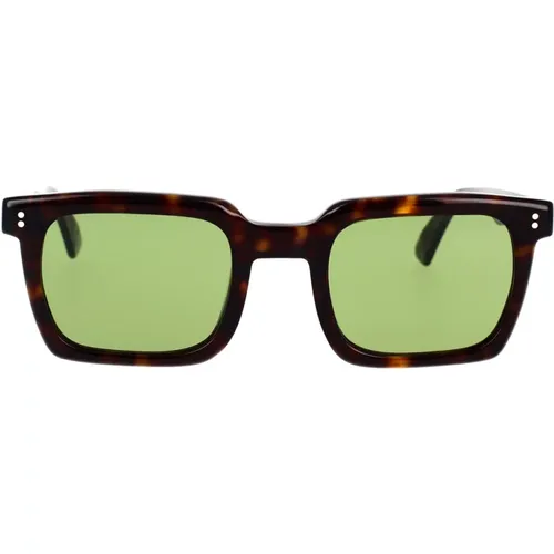 Geometric Sunglasses with Distinctive Architectural Design , unisex, Sizes: 50 MM - Retrosuperfuture - Modalova