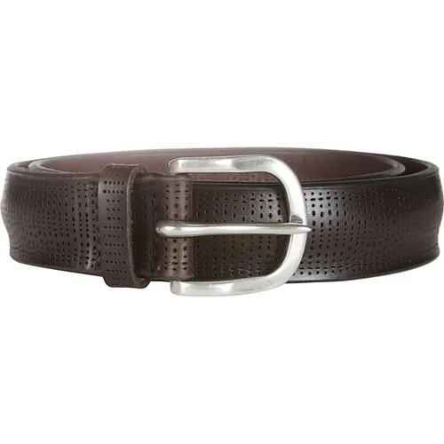 Perforated Belt , male, Sizes: 90 CM - Orciani - Modalova