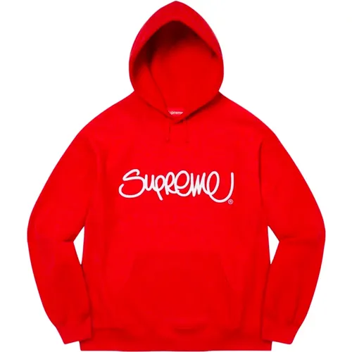 Limitierte Auflage Handstyle Kapuzenpullover Rot - Supreme - Modalova