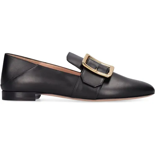 Elegant Leather Loafers , female, Sizes: 8 UK - Bally - Modalova