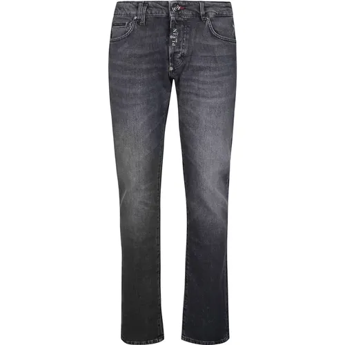 Gerades Jeans , Herren, Größe: W34 - Philipp Plein - Modalova