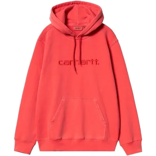 Kapuzenpullover mit Kapuze , Herren, Größe: L - Carhartt WIP - Modalova