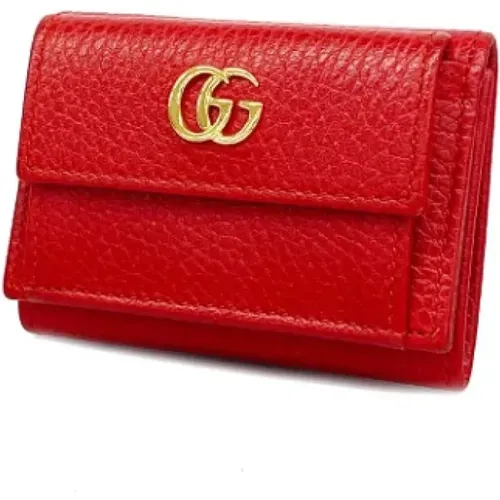 Pre-owned Leather wallets , female, Sizes: ONE SIZE - Gucci Vintage - Modalova