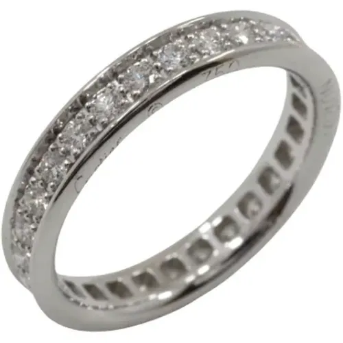 Pre-owned White Gold rings , female, Sizes: ONE SIZE - Cartier Vintage - Modalova