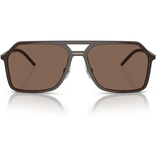 Square Pilot Sunglasses , male, Sizes: ONE SIZE - Dolce & Gabbana - Modalova