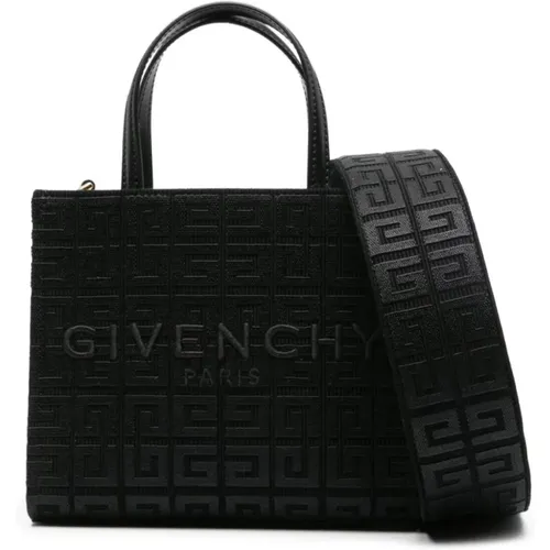Schwarze Signature 4G Canvas Tasche - Givenchy - Modalova