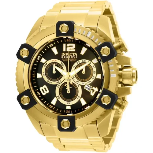 Reserve - Octane 15827 Men`s Quartz Watch - 56mm , male, Sizes: ONE SIZE - Invicta Watches - Modalova