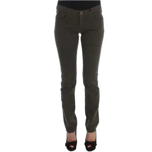 Grüne Slim Fit Jeans mit Stretch - Costume National - Modalova