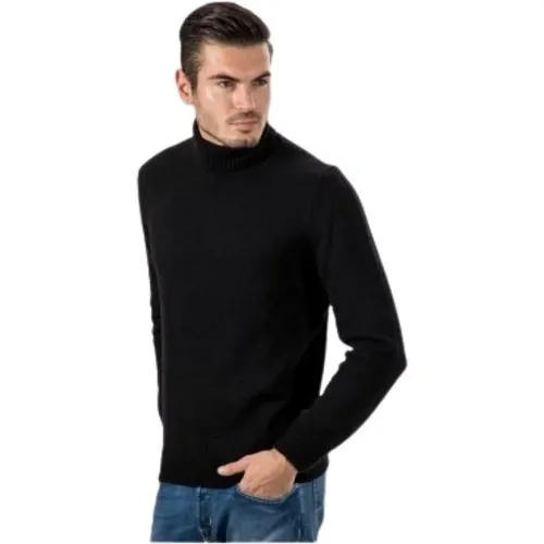 Turtleneck , male, Sizes: 2XL, L, S - Gran Sasso - Modalova