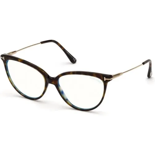 Stilvolle Havana Rahmen Sonnenbrille,Stilvolle Havana Brille - Tom Ford - Modalova