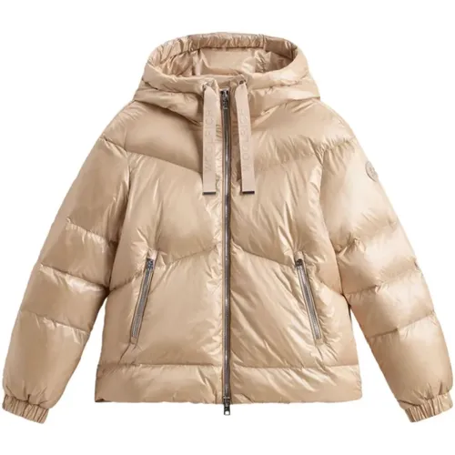 Oxford Tan Jacke für Männer - Woolrich - Modalova