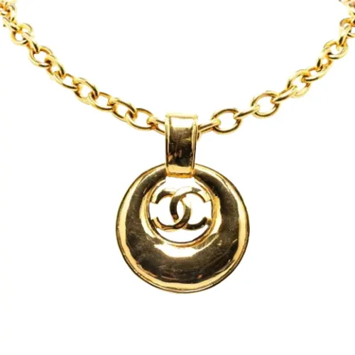 Pre-owned Metal chanel-jewelry , female, Sizes: ONE SIZE - Chanel Vintage - Modalova