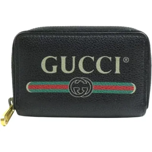 Pre-owned Leather wallets , female, Sizes: ONE SIZE - Gucci Vintage - Modalova