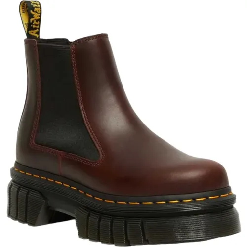 Burgundy Leather Chelsea Boots , female, Sizes: 4 UK - Dr. Martens - Modalova
