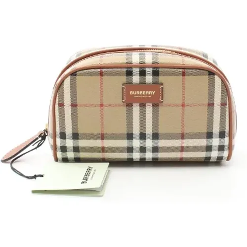 Pre-owned Canvas Handtaschen , Damen, Größe: ONE Size - Burberry Vintage - Modalova