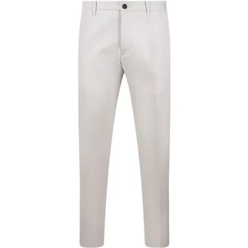 Giove Slim Chino Pant , male, Sizes: L, S, XS - Nine In The Morning - Modalova