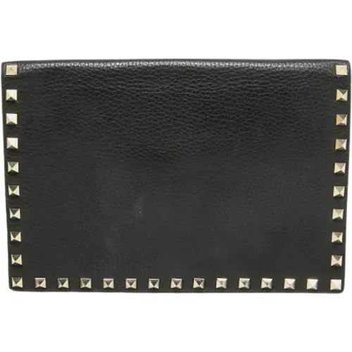 Pre-owned Leather clutches , female, Sizes: ONE SIZE - Valentino Vintage - Modalova