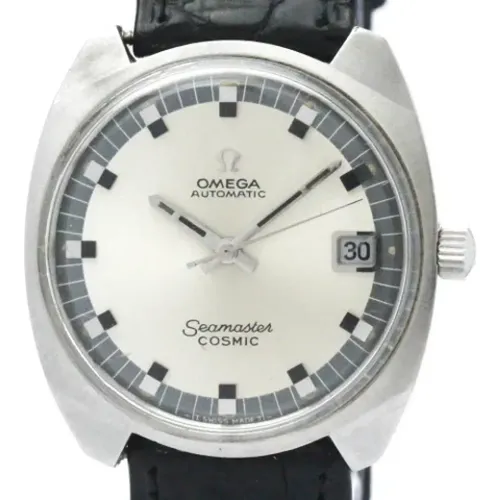Pre-owned Leder watches - Omega Vintage - Modalova