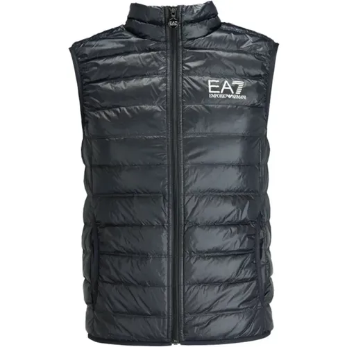 Vests , male, Sizes: 2XL, L, 3XL, XL - Emporio Armani EA7 - Modalova