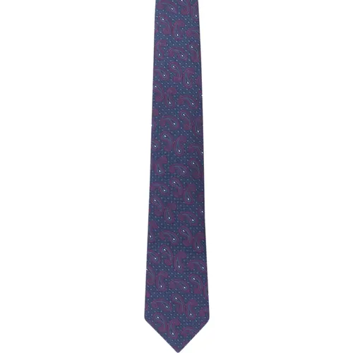 Ties Blue , male, Sizes: ONE SIZE - ETRO - Modalova