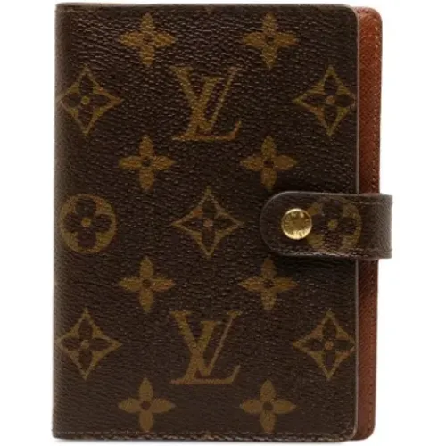 Pre-owned Leather hair-accessories , female, Sizes: ONE SIZE - Louis Vuitton Vintage - Modalova
