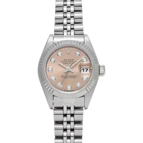 Pre-owned Glass watches , female, Sizes: ONE SIZE - Rolex Vintage - Modalova