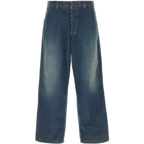 Weite Denim-Jeans , Herren, Größe: W33 - Maison Margiela - Modalova
