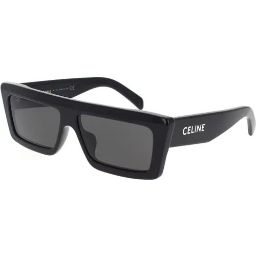 Geometric Sunglasses in Glossy , unisex, Sizes: 57 MM - Celine - Modalova