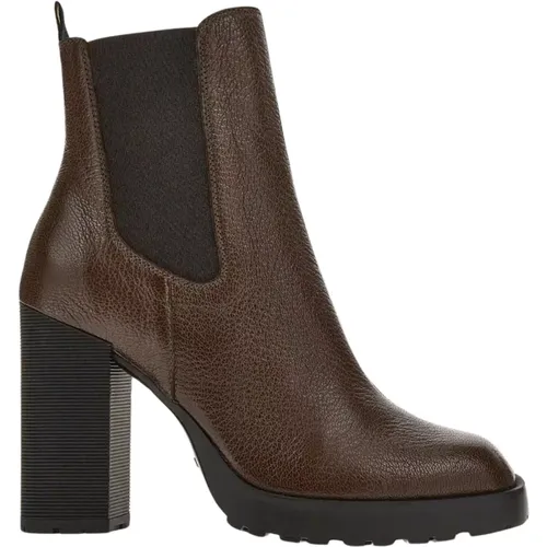 Städtischer und femininer Chelsea Boot , Damen, Größe: 36 EU - Hogan - Modalova