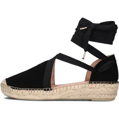 Schwarze Wildleder Espadrilles Romi Luz , Damen, Größe: 39 EU - Fred de la Bretoniere - Modalova