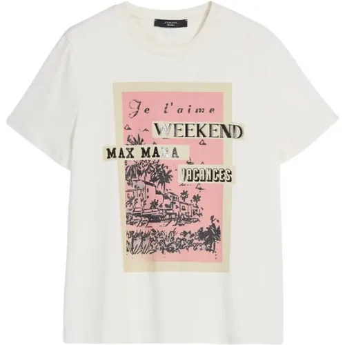 Murano T-Shirt , female, Sizes: XL - Max Mara - Modalova