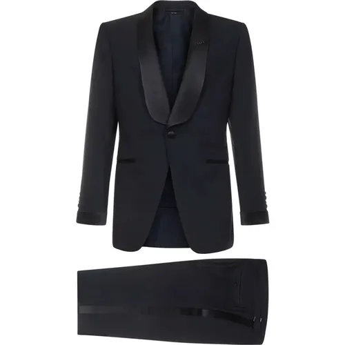 Tuxedo Dress Aw23 , male, Sizes: 2XL, L, XL, 3XL - Tom Ford - Modalova