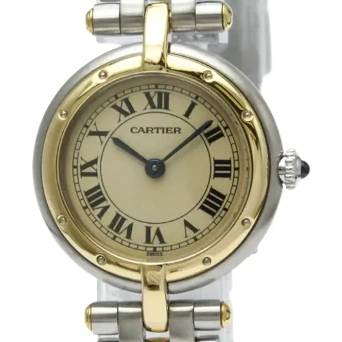 Pre-owned Stainless Steel watches , female, Sizes: ONE SIZE - Cartier Vintage - Modalova