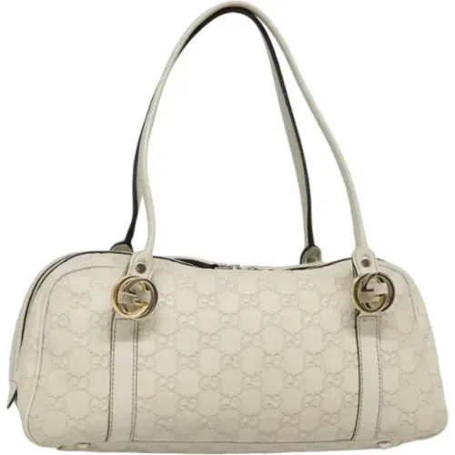 Pre-owned Leather handbags , female, Sizes: ONE SIZE - Gucci Vintage - Modalova