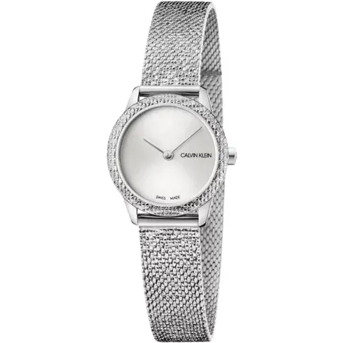 Elegant and Reliable Quartz Watch - K3M23T26 , female, Sizes: ONE SIZE - Calvin Klein - Modalova