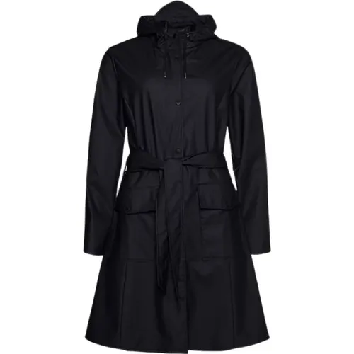 Stylish RainCoat , female, Sizes: S, XS - Rains - Modalova