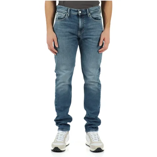 Trousers , male, Sizes: W32, W30, W31, W29, W28, W33, W34 - Calvin Klein Jeans - Modalova