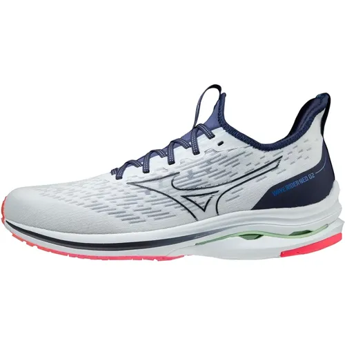 Running Shoes Rider Neo 2 Blue/Peach/Pink , male, Sizes: 6 UK, 6 1/2 UK, 7 UK, 11 UK, 10 1/2 UK, 10 UK - Mizuno - Modalova