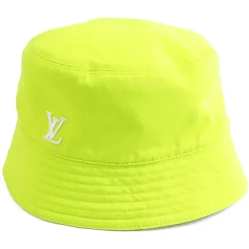 Pre-owned Plastic hats , male, Sizes: ONE SIZE - Louis Vuitton Vintage - Modalova