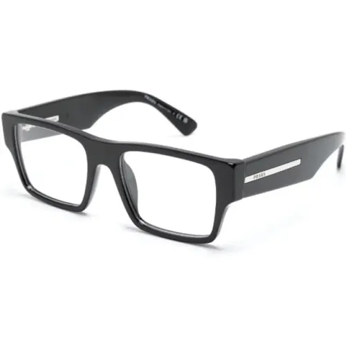 Klassische Schwarze Optische Brille,Stylish Optical Frame for Everyday Use - Prada - Modalova