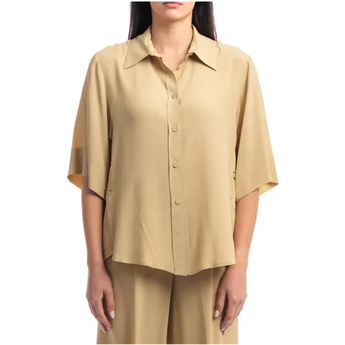Tower Fabric Shirt 4091 , female, Sizes: XS, S, M - Beatrice .b - Modalova