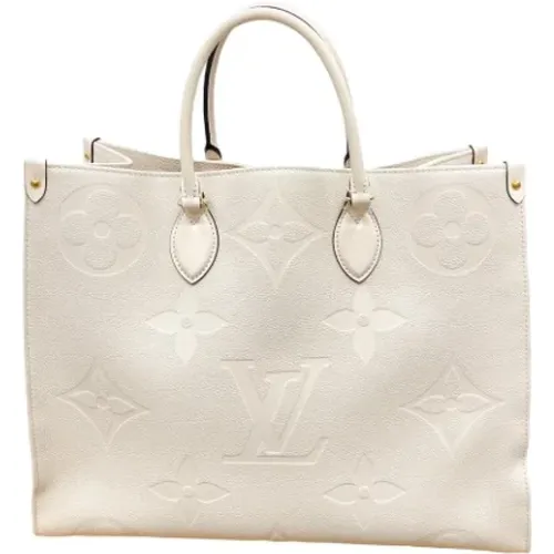 Pre-owned Canvas handbags , female, Sizes: ONE SIZE - Louis Vuitton Vintage - Modalova