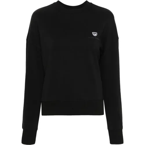 Sweaters with 317 Logo Classic , female, Sizes: M, S, 2XS, XS - Chiara Ferragni Collection - Modalova