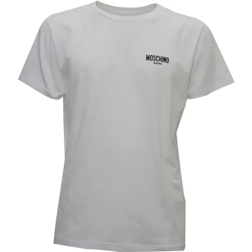 T-Shirts , male, Sizes: 2XL - Moschino - Modalova