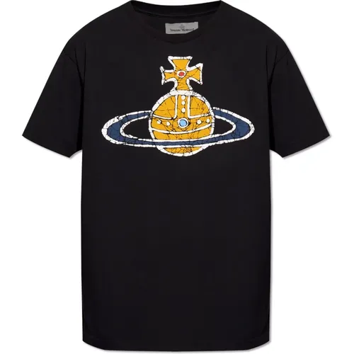 Time Machine printed T-shirt , male, Sizes: M, XL, L - Vivienne Westwood - Modalova