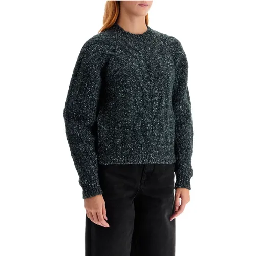 Alpaka Zopfmuster Pullover , Damen, Größe: XS - Isabel marant - Modalova