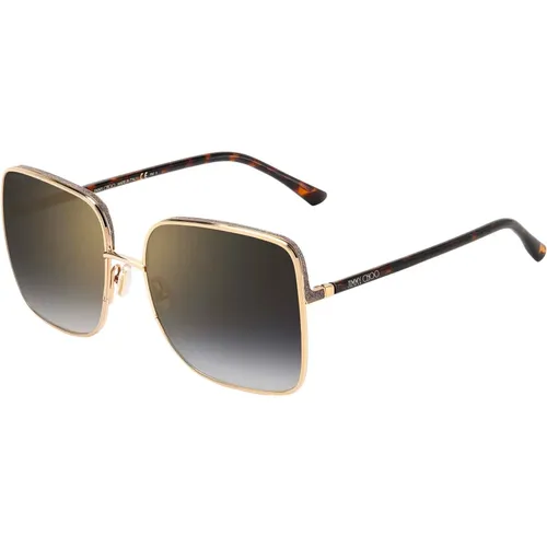 Sunglasses,Gold/Grau Aliana/S Sonnenbrille - Jimmy Choo - Modalova