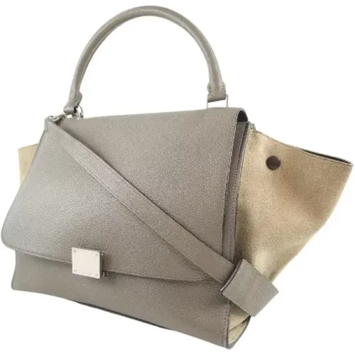 Pre-owned Leather handbags , unisex, Sizes: ONE SIZE - Celine Vintage - Modalova