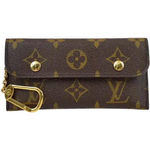 Pre-owned Leather clutches , female, Sizes: ONE SIZE - Louis Vuitton Vintage - Modalova